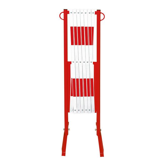 Schaarhek lichte versie - 3600 x 1000 mm - rood/wit