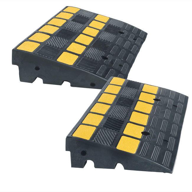 MORION Rampe d'accès - 600 x 100 x 300 mm - noir/jaune