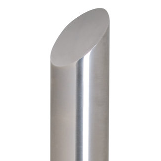 CITY Borne en inox BERLIN 45 – 1200 x Ø 108 mm – à bétonner