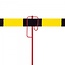 Piquet pour ruban de signalisation - 14 mm - rouge