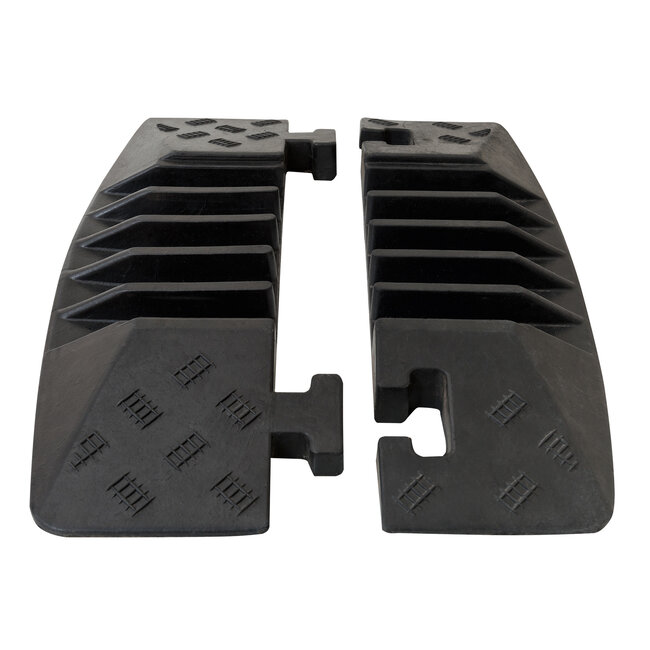 MORION Protège-câble moyen - élément de fin mâle - noir/jaune