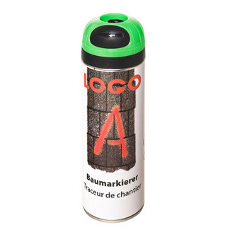 LOGO-A werfmarkering - 500 ml - fluo groen
