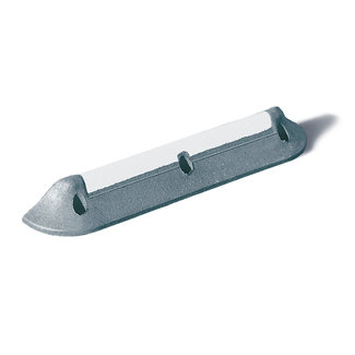 MORION Butoir de parking - 750 x 90 x 120 mm - noir/blanc