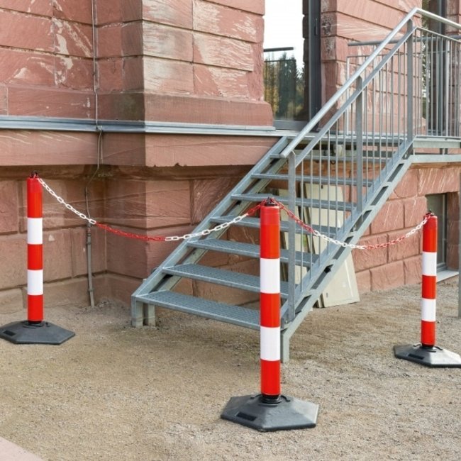 Socle pour poteaux de guidage LeitPin et FlexPin