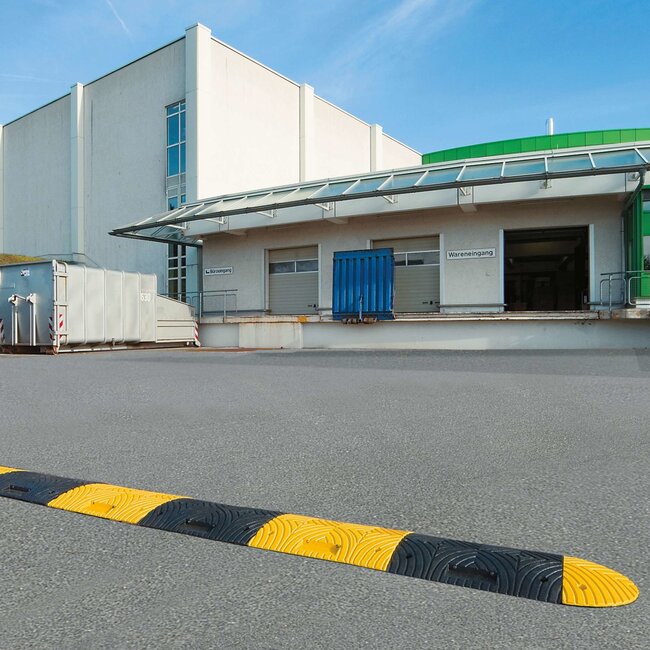 TOPSTOP -5 Verkeersdrempel - middenstuk - 400 x 50 x 500 mm - geel