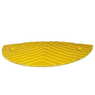 TOPSTOP -3 Ralentisseur – élément de fin – 500 x 30 x 250 mm – jaune