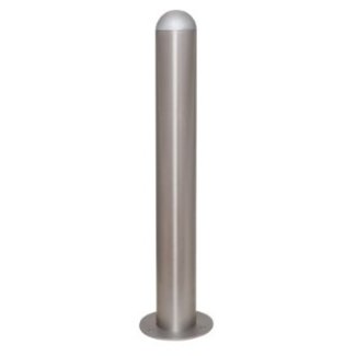 CITY Borne de protection en inox – 800 x Ø108 mm – sur platine