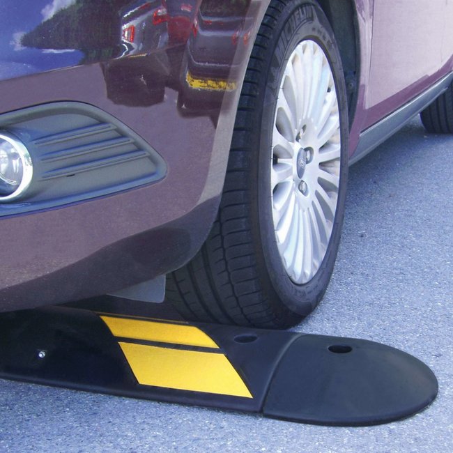 EasyRide - 55 ralentisseur - élément central - 1800 x 300 x 55 mm - noir/jaune