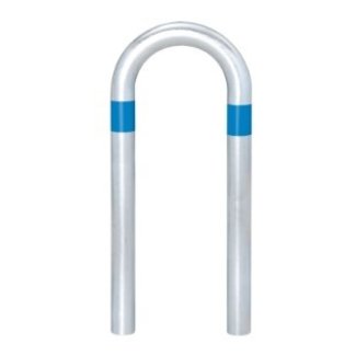 CITY Beugel - 800 x 360 x Ø60 mm - inbetonneren - verzinkt - reflect. blauw