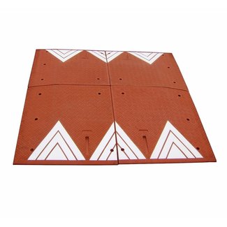 GAMMA Coussin Berlinois - 2000 x 1800 x 65 mm - rouge