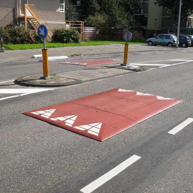 GAMMA Berlijns kussen - 3000 x 1800 x 65 mm - rood