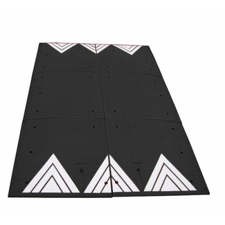 GAMMA Coussin Berlinois - 3000 x 1800 x 65 mm - noir