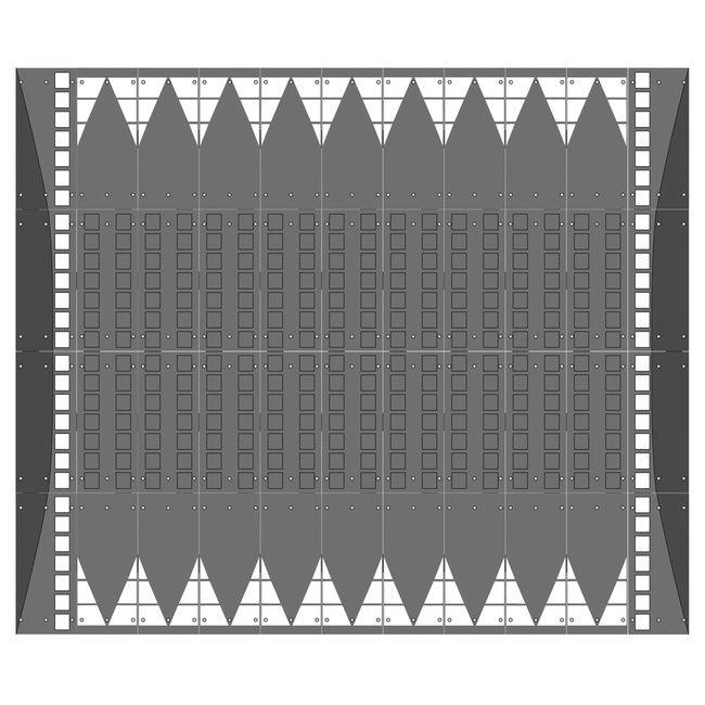 GAMMA verkeersplateau - SET D - 4000 x 4950 x 75 mm