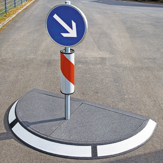 GAMMA Poteau de signalisation – 1950 x Ø 60 mm – à bétonner