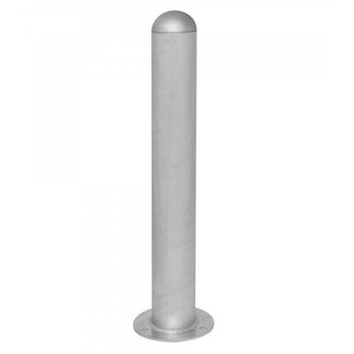 CITY Borne de protection - 800 x Ø108 mm - sur platine - galvanisé