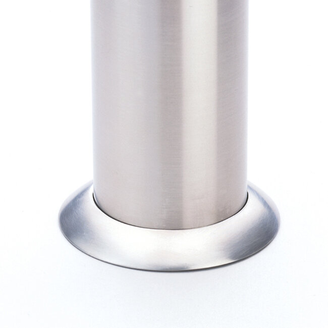 CITY Borne en inox BERLIN 45 – 900 x Ø 108 mm – sur platine