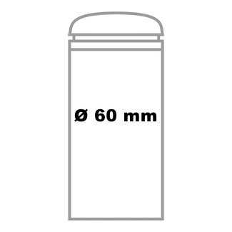 CITY Borne en inox MILANO – 1185 x Ø 60 mm – à bétonner