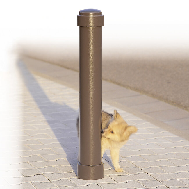 CITY paal ZÜRICH - 1170 x Ø 108 mm - uitneembaar - ▲ slot - geen kettingogen