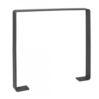 CITY Arceau d'appui GILA - 800x800x70 mm - sur platine - RAL 7016