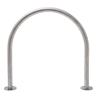 CITY Arceau DE RONDE - 850 x 850 x 48 mm - sur platine - acier inoxydable