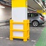 MORION Protection de pilier en plastique ECO - 1000 x 770 x 770 mm - jaune