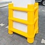MORION Protection de pilier en plastique ECO - 1000 x 770 x 770 mm - jaune