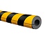 MORION Stootrand buis Ø 25 mm - 360° - 1000 mm - geel/zwart