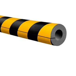 MORION Mousse de protection tube Ø 35 mm - 360° - 1000 mm - jaune/noir