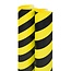 MORION stootrand XL - O profiel Ø 100 mm-zelfklevend-1000 mm-geel/zwart