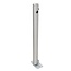 CITY Poteau inox MILANO – 925 x Ø 76 mm – basculant – serrure triangulaire
