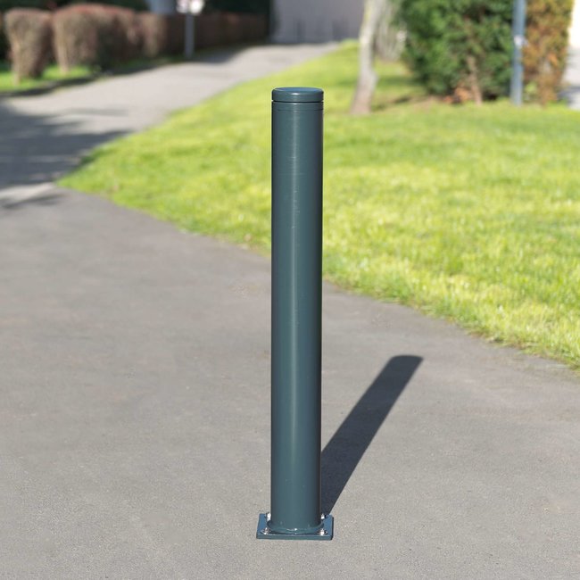 CITY Paal LEIPZIG - 1240 mm x  Ø 108 mm - uitneembaar - met driekantslot