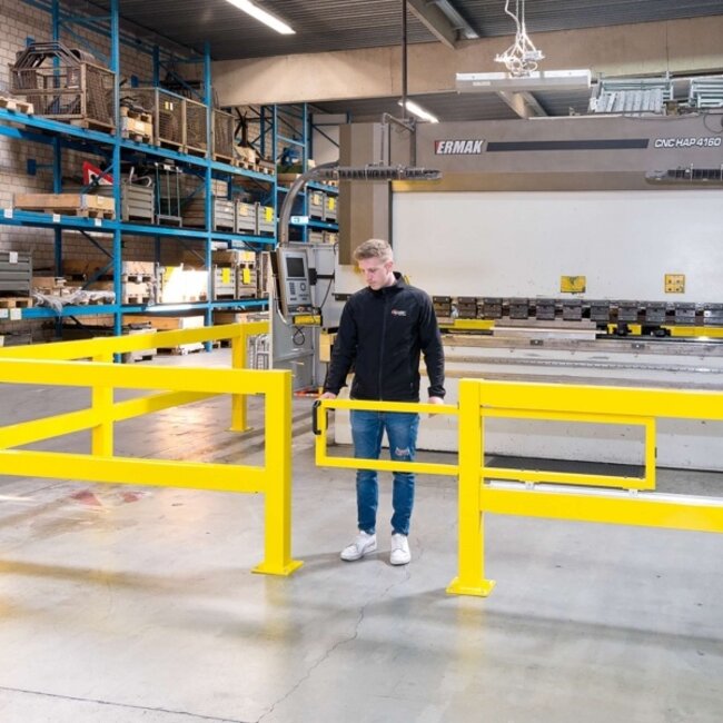 BLACK BULL Schuifdeur voor XL-Line magazijn railing - gecoat