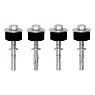 MORION Ancrage traversant FLEX, jeu de 4 pièces