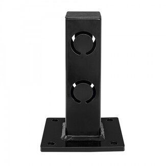 BLACK BULL Glissière de sécurité ECO – Poteau central – revêtu