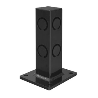 BLACK BULL Glissière de sécurité ECO - poteau d’angle - revêtu