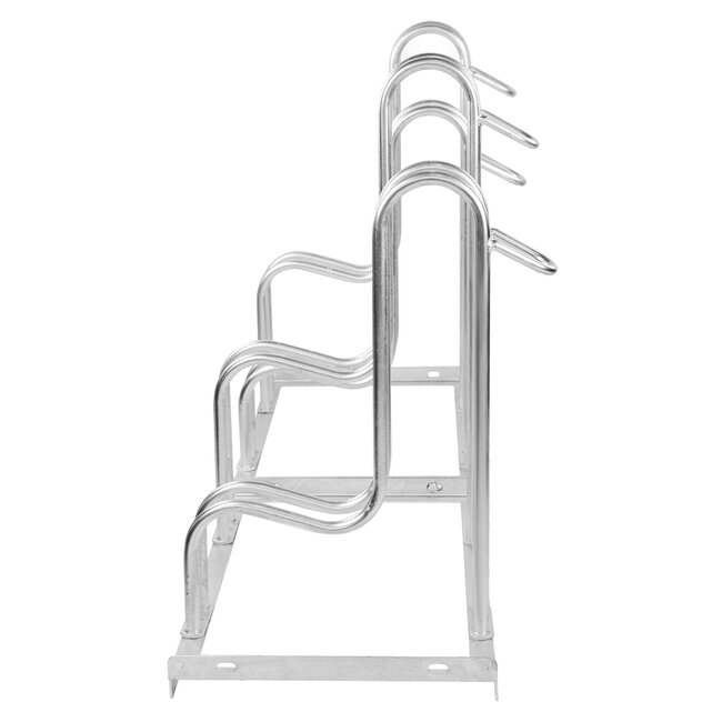 CITY Fietsenrek met beugels HELIOS voor 4 fietsen