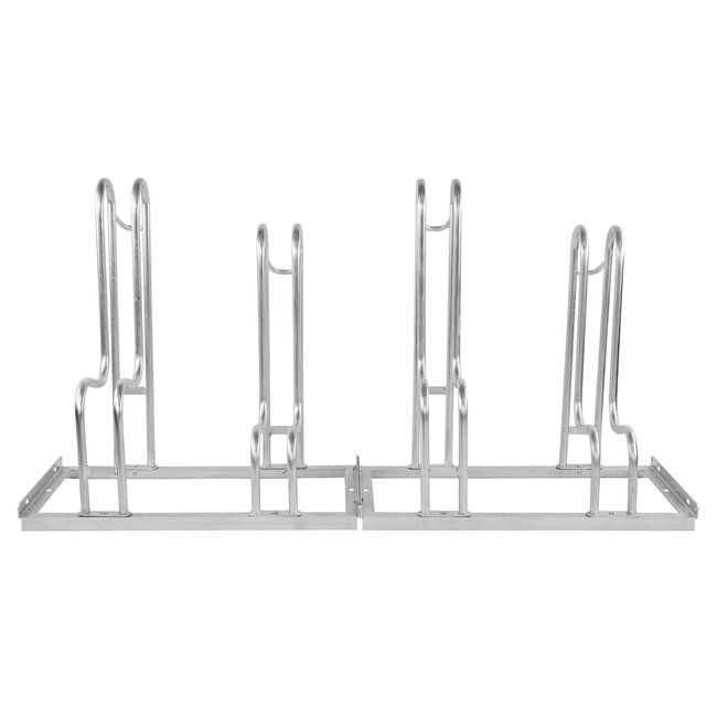 CITY Fietsenrek met beugels HELIOS voor 4 fietsen