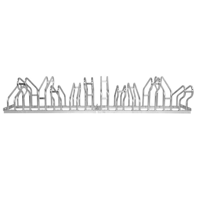 CITY Fietsenrek met beugels CLASSIC dubbelzijdig voor 12 fietsen