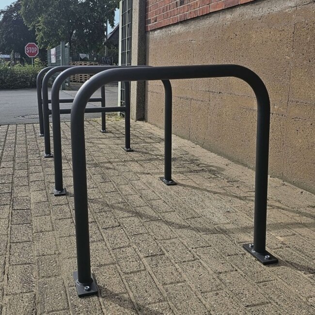 CITY aanleunbeugel SPRINT - 800 x 800 x 48 mm - op voetplaten - verzinkt