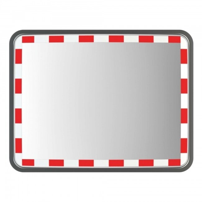 DURABEL BASIC Icefree verkeersspiegel volledig uit RVS - 450 x 600 mm
