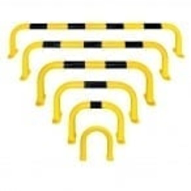 BLACK BULL M arceau de protection 1500 x 350 mm - thermolaqué et galvanisé