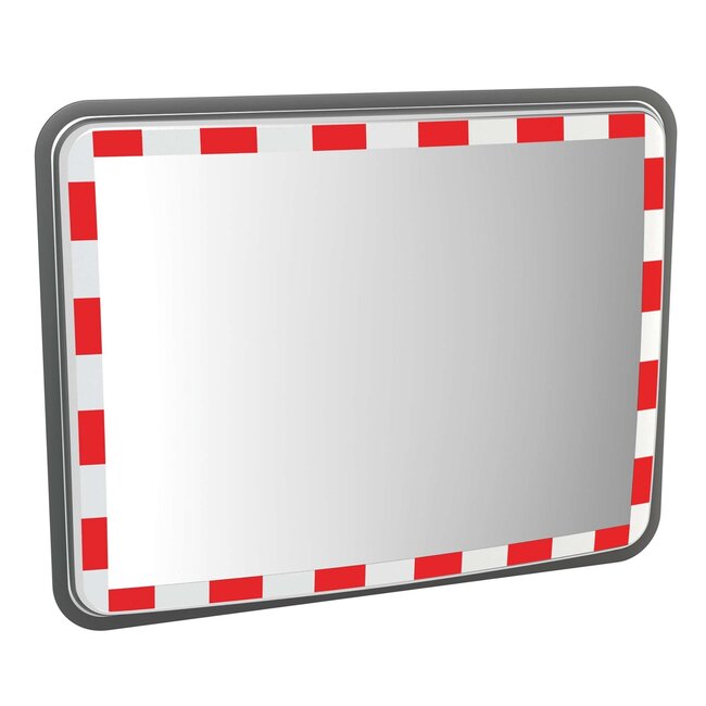 DURABEL BASIC verkeersspiegel volledig uit RVS - 800 x 1000 mm