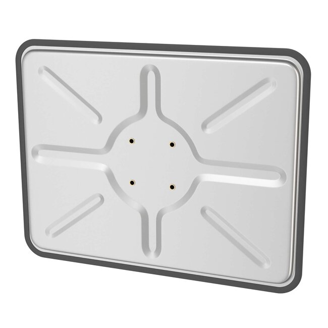 DURABEL BASIC miroir de circulation - entièrement en inox - 450 x 600 mm