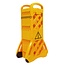 MORION FLEX GUARD barrière extensible PVC - 4000 x 1000 mm - jaune