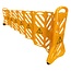 MORION FLEX GUARD barrière extensible PVC - 4000 x 1000 mm - jaune