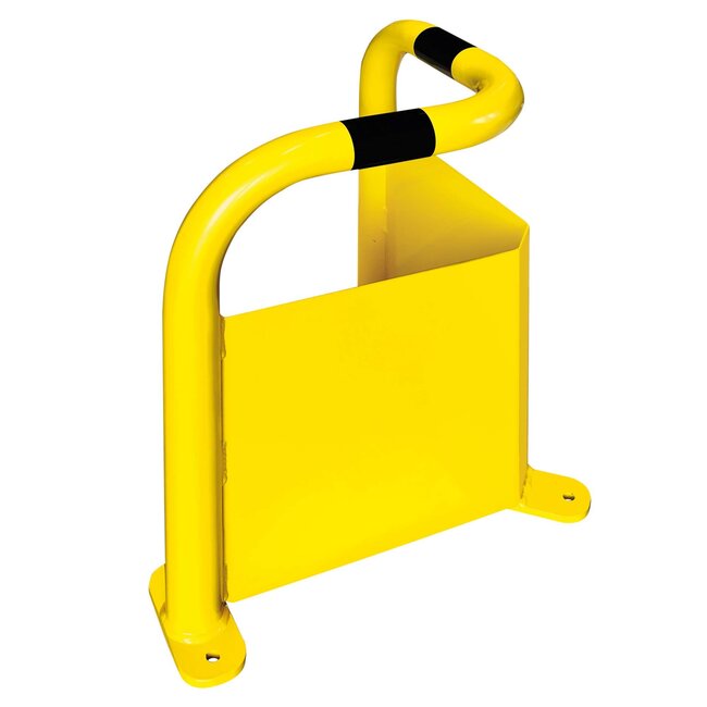 BLACK BULL Arceau de protection d'angle anti-encastrement en acier XL - 500 x 500 x 600 - revêtu