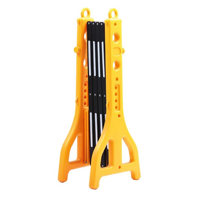 MORION EASY-GATE barrière extensible PVC - 2500 x 960 - jaune/noir