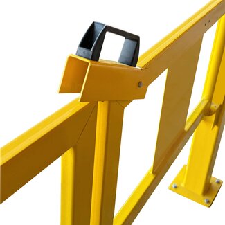 BLACK BULL Verrou en U en acier pour portillons de barrière BLACK BULL