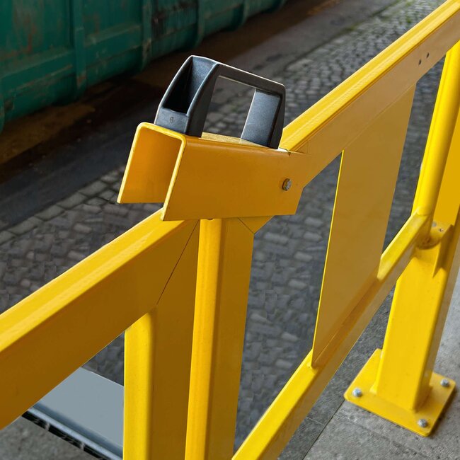 BLACK BULL Verrou en U en acier pour portillons de barrière BLACK BULL