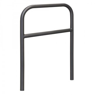 CITY Arceau vélo SPINT - 800 x 1100 x 48 mm - fixes à bétonner - RAL 7016 - barre transversale